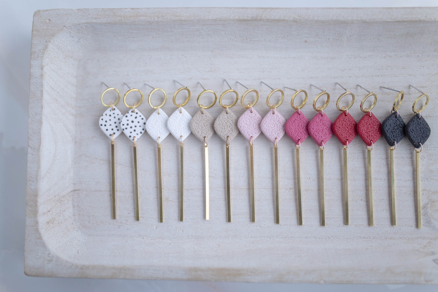 Clay Earrings | Simple Dangles | Lover Era Collection