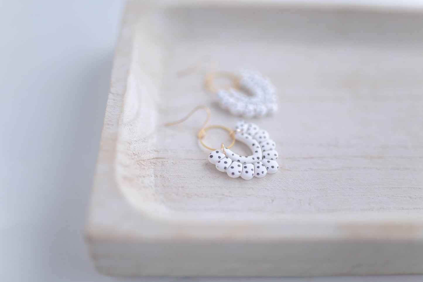 Clay Earrings | Scallop Dangles | Lover Era Collection