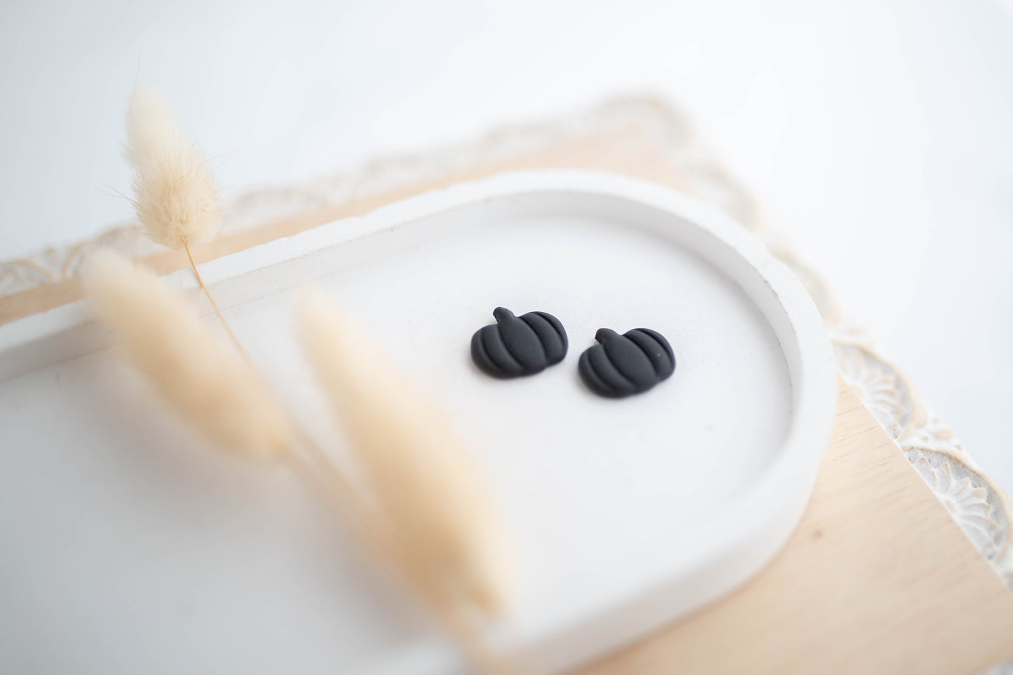 Clay Earrings | Pumpkin Studs | Pumpkin Patch Collection