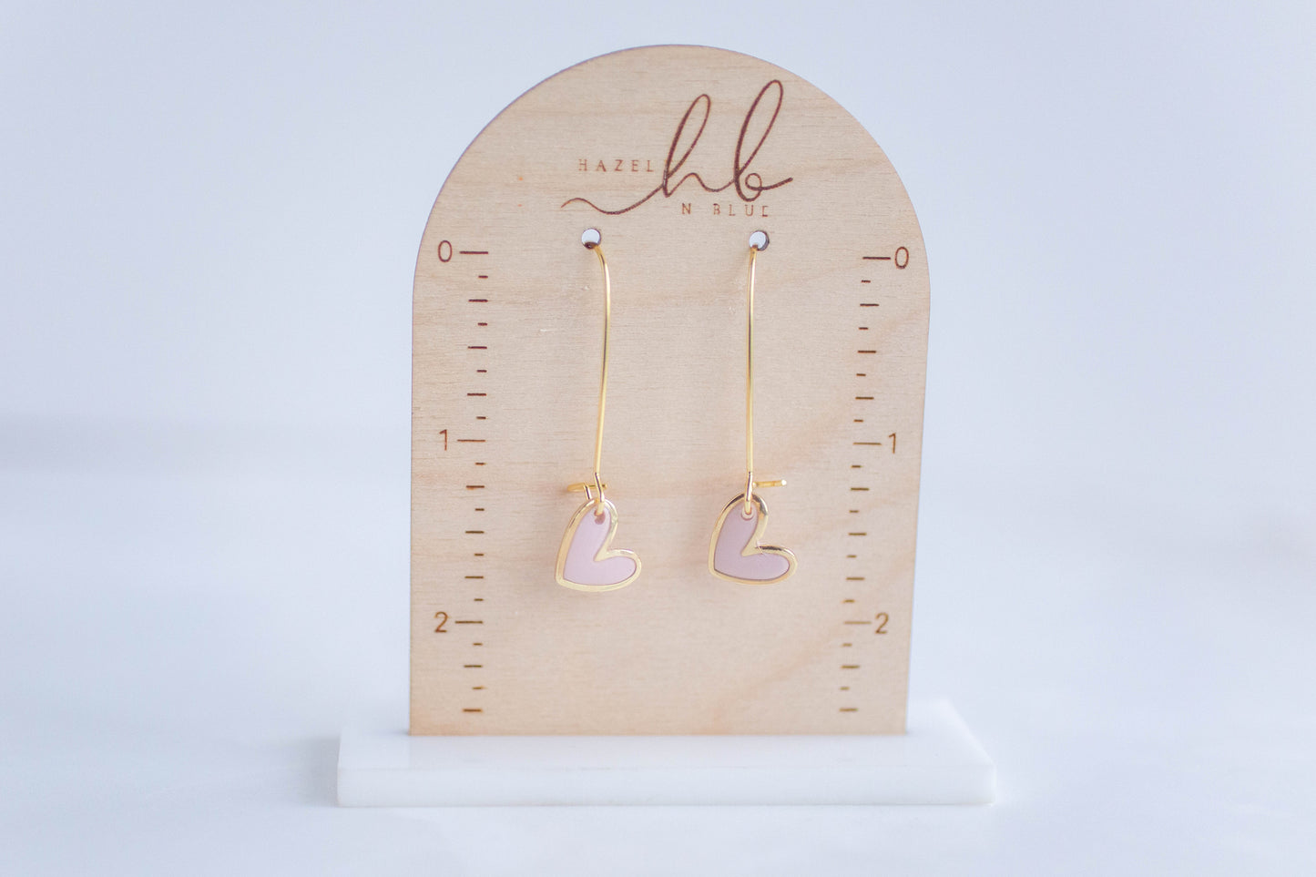 Clay Earrings | Mini Heart Drops | Lover Era Collection
