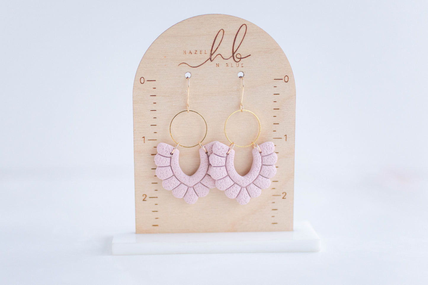 Clay Earrings | Scallop Dangles | Lover Era Collection