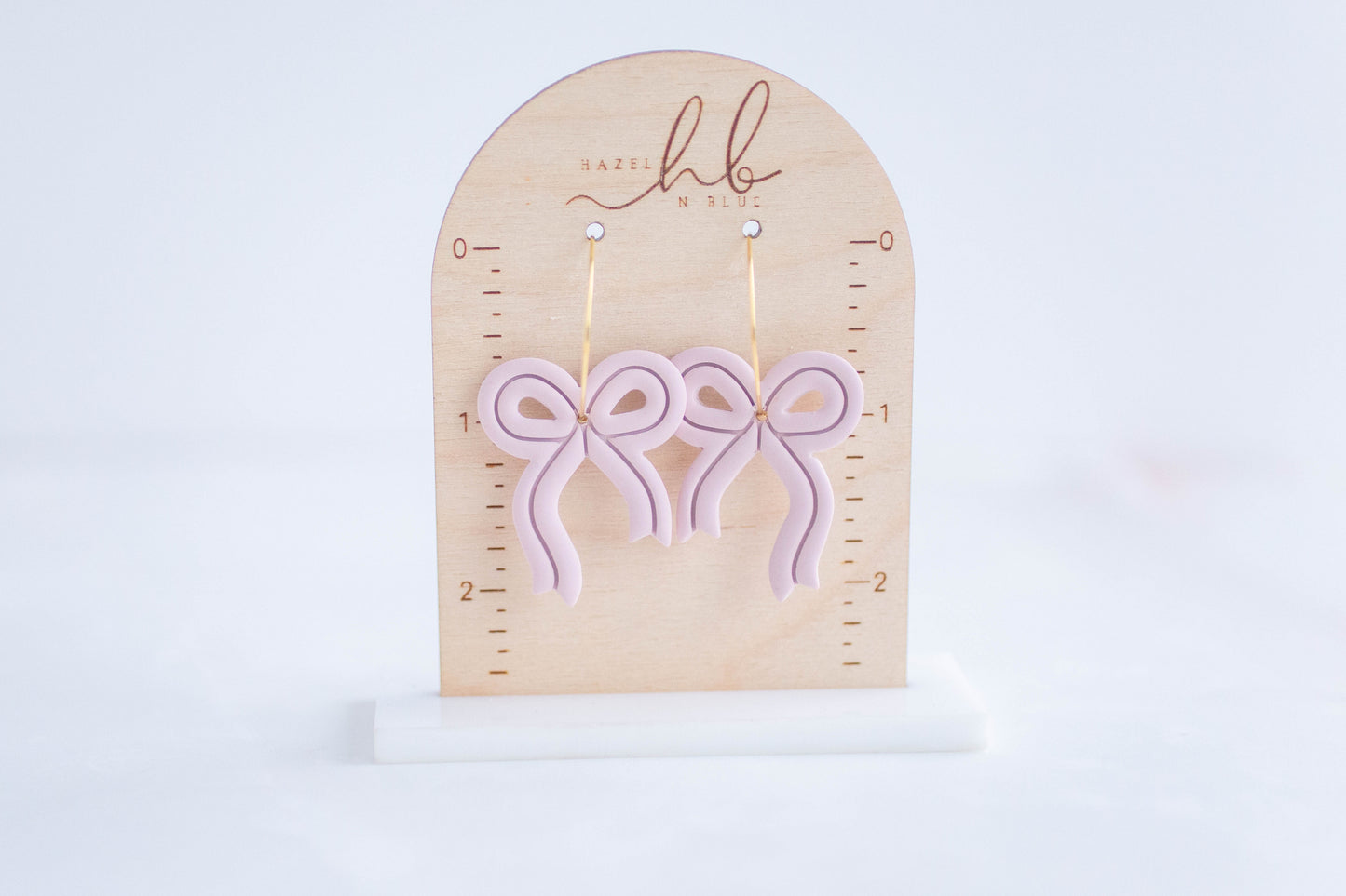 Clay Earrings | Ribbon Hoops| Lover Era Collection