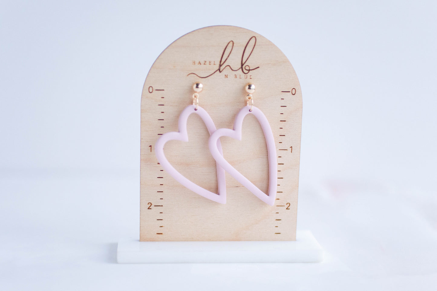 Clay Earrings | Heart Dangles | Lover Era Collection
