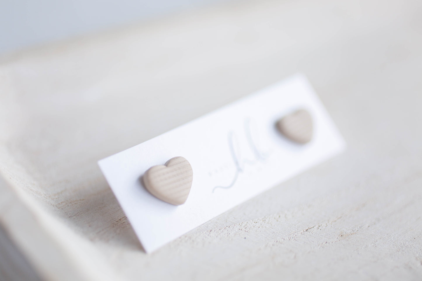 Clay Earrings | Heart Studs | Lover Era Collection