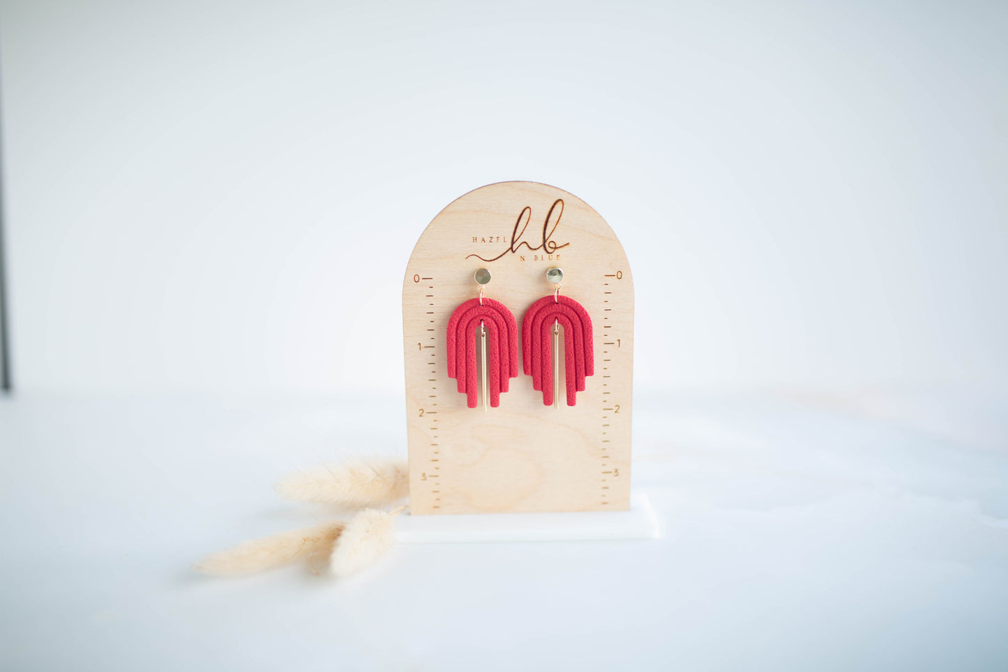 Clay Earrings | Arch Dangles | Sweetheart Collection