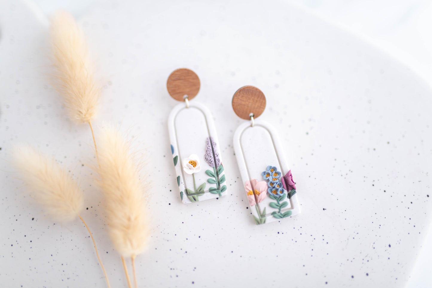 Clay Earring | Bridal Bouquet | Custom Ordee