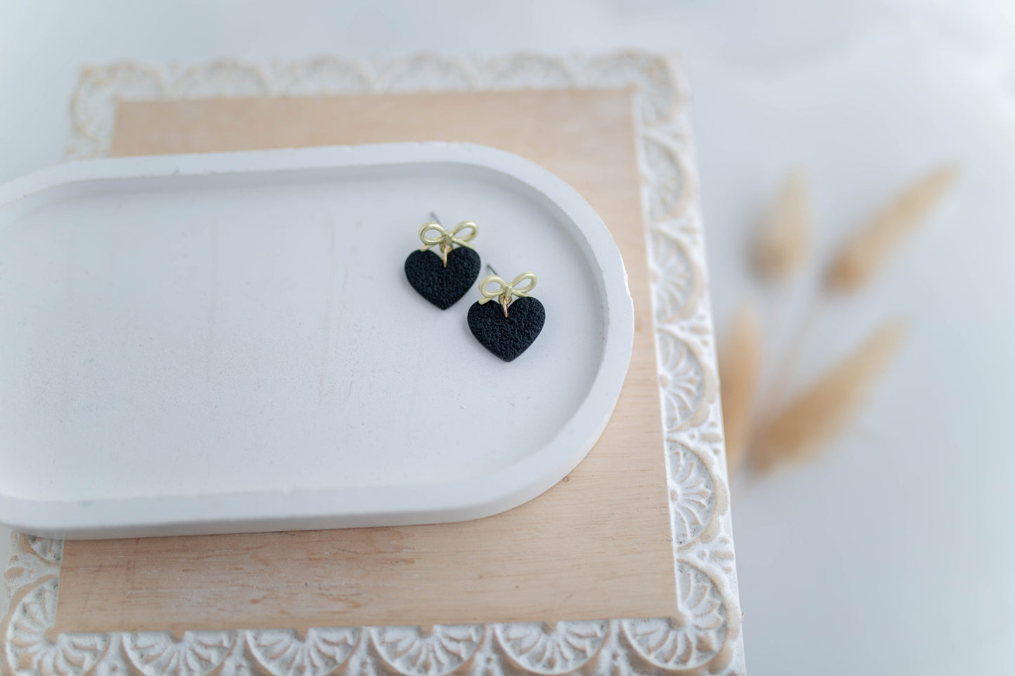 Clay Earrings | Mini Sweetheart Dangles | Sweetheart Collection