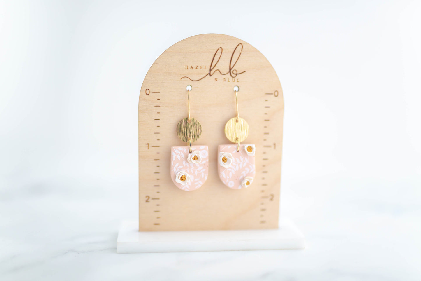 Clay Earring | Floral Dainty Dangles | Mother's Day Collection