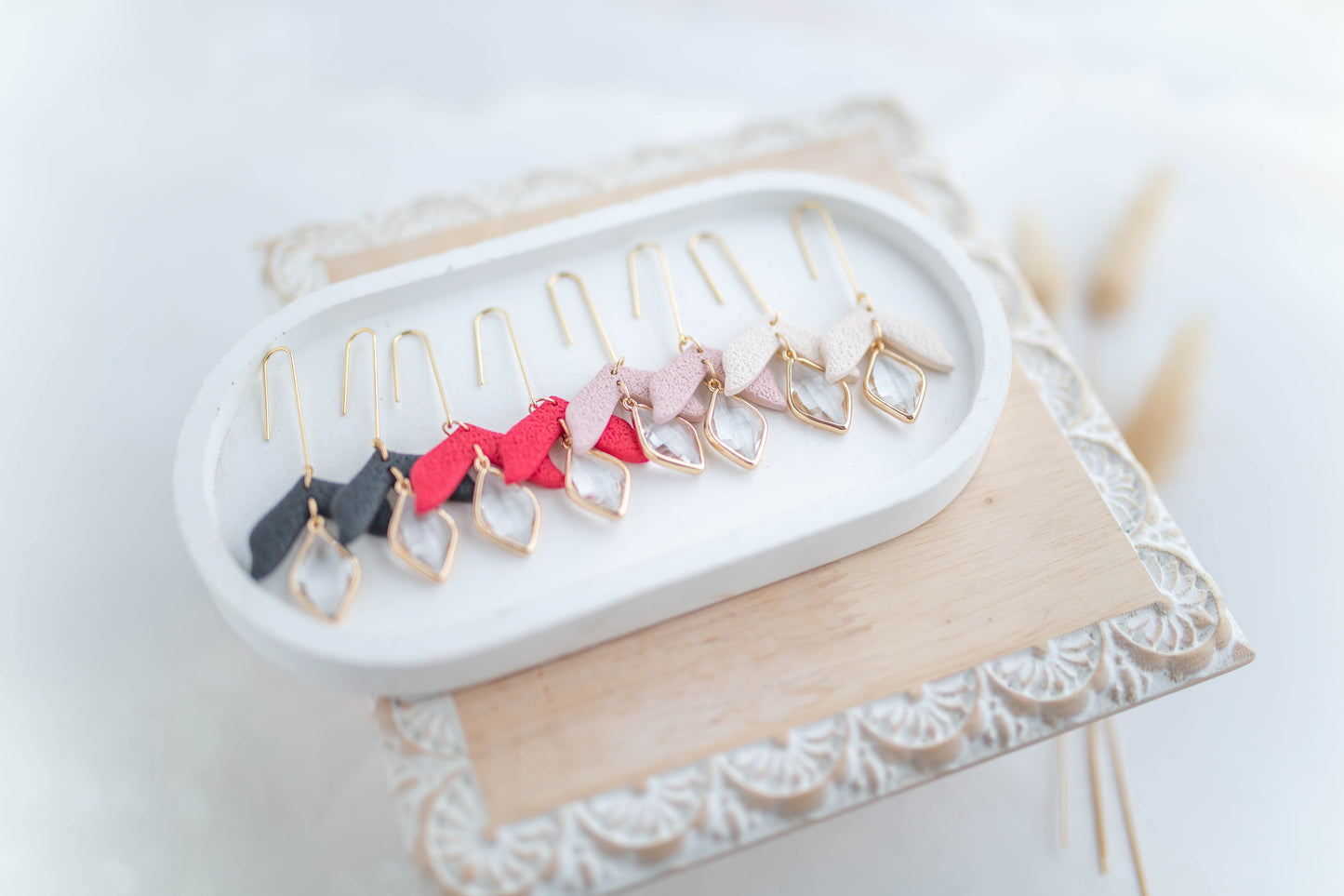 Clay Earrings | Sweetheart Drops | Sweetheart Collection
