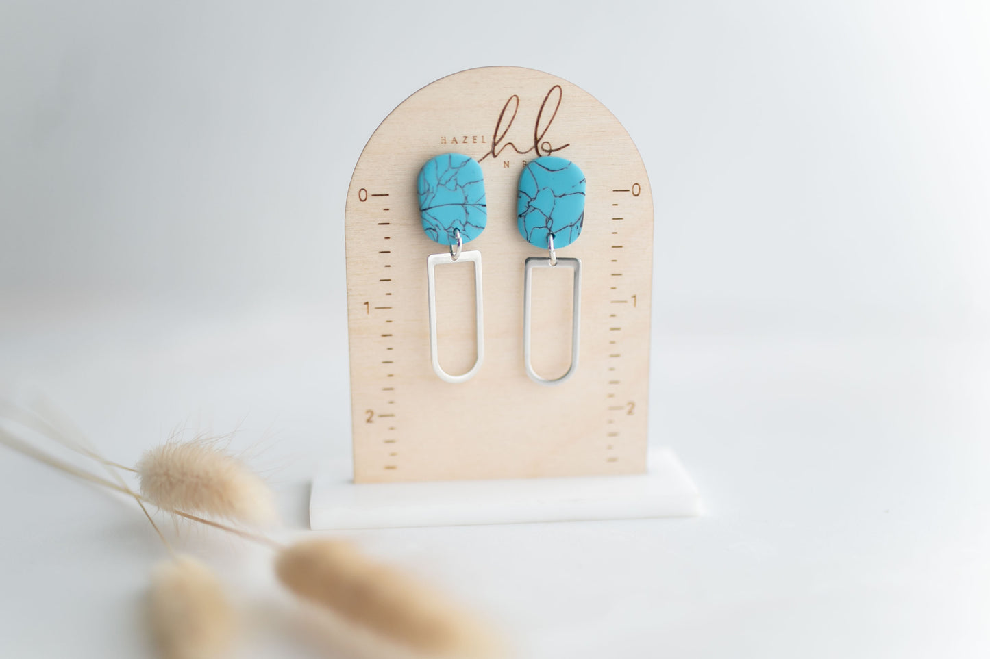 Clay earring | turquoise | Southwest Collection