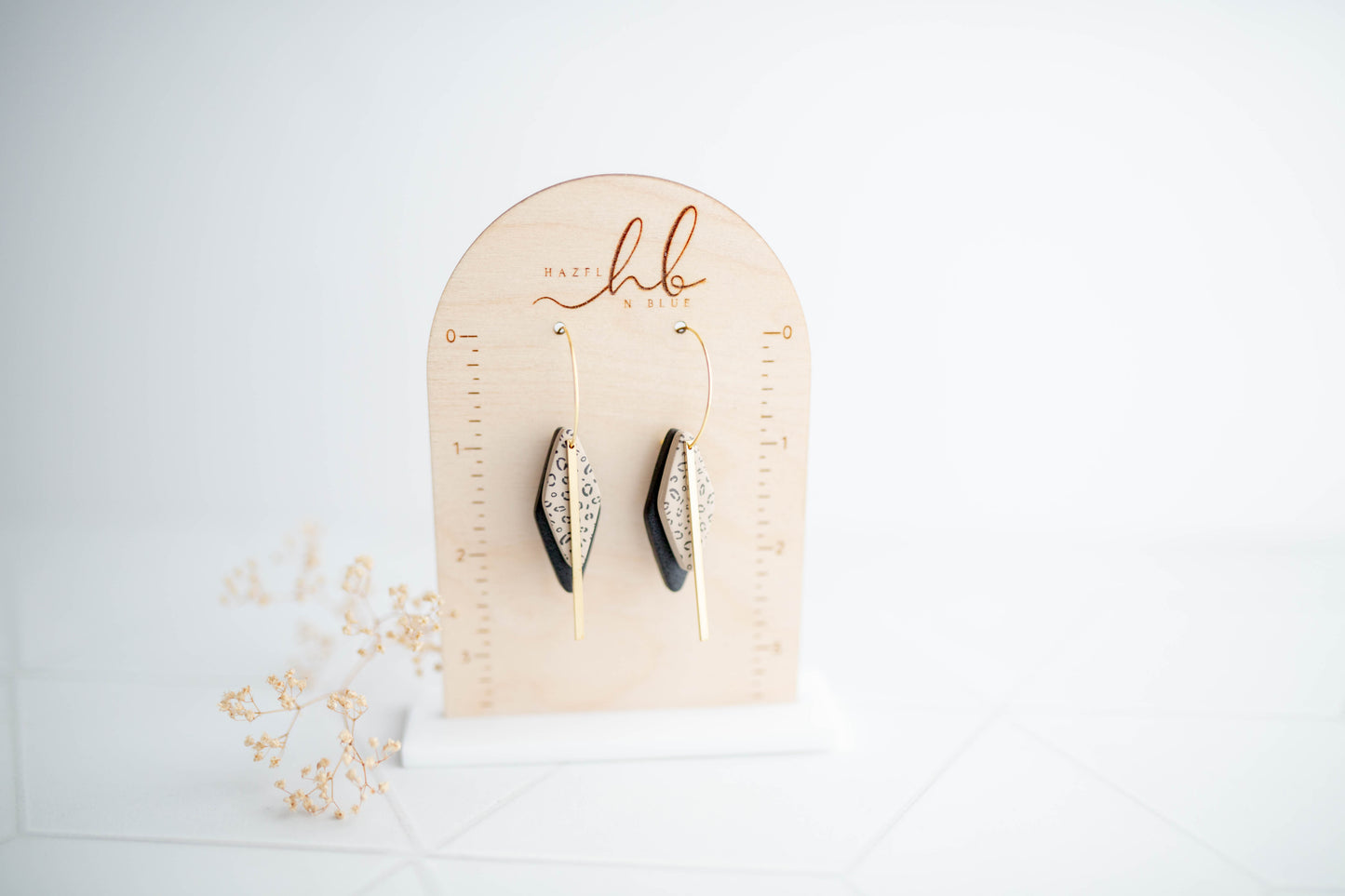 Clay earring | Wild Stacked Hoops | Wild Collection