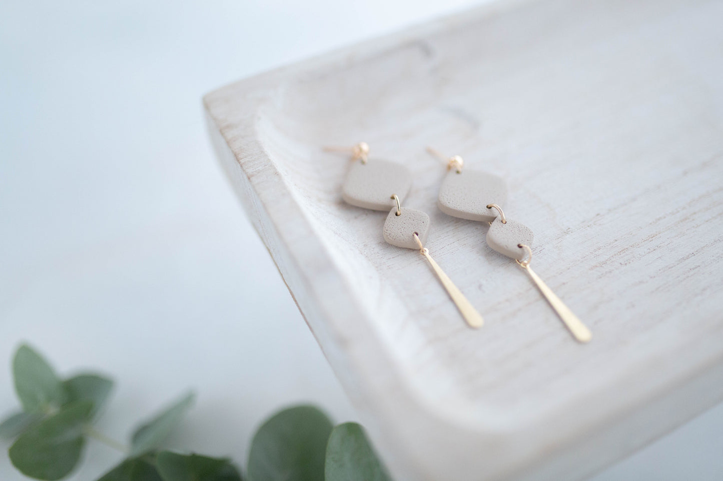 Clay earring | Drop Dangles | Garden Collection