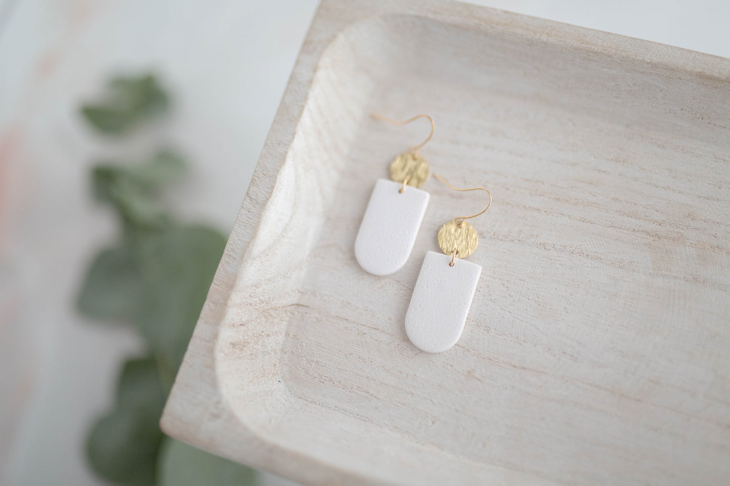 Clay earring | Simple Dangles | Garden Collection