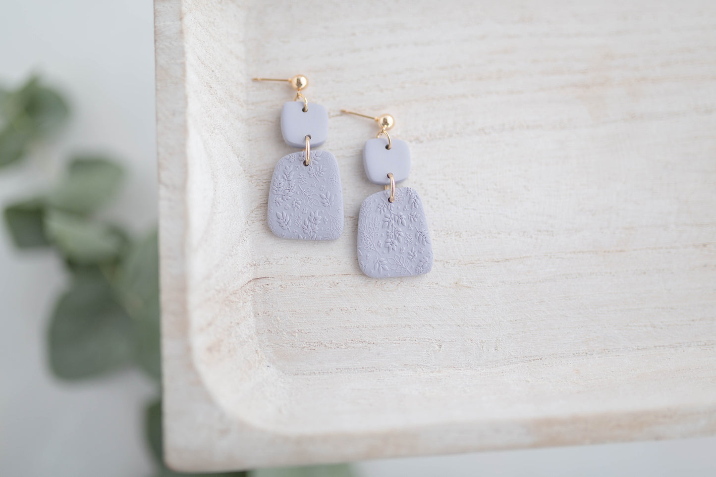Clay earring | Flower Garden Dangles | Garden Collection