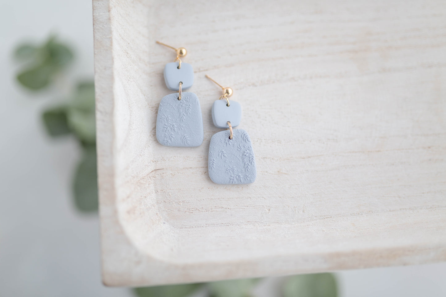 Clay earring | Flower Garden Dangles | Garden Collection