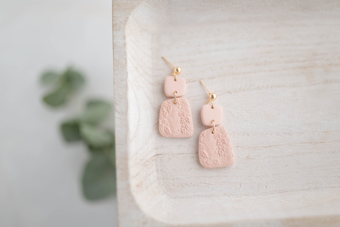 Clay earring | Flower Garden Dangles | Garden Collection