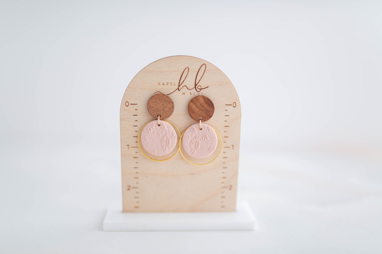 Clay earring | Flower Garden Drops | Garden Collection