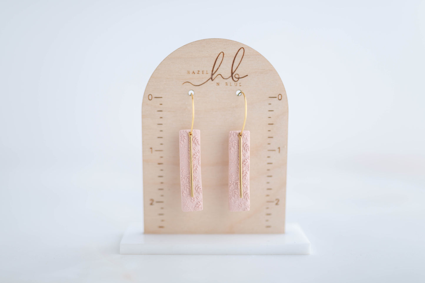 Clay earring | Flower Garden Hoops | Garden Collection