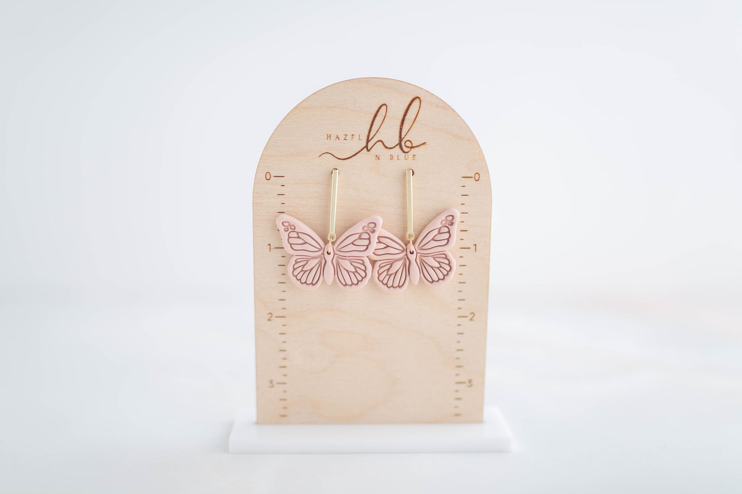 Clay earring | Butterfly Dangles | Garden Collection