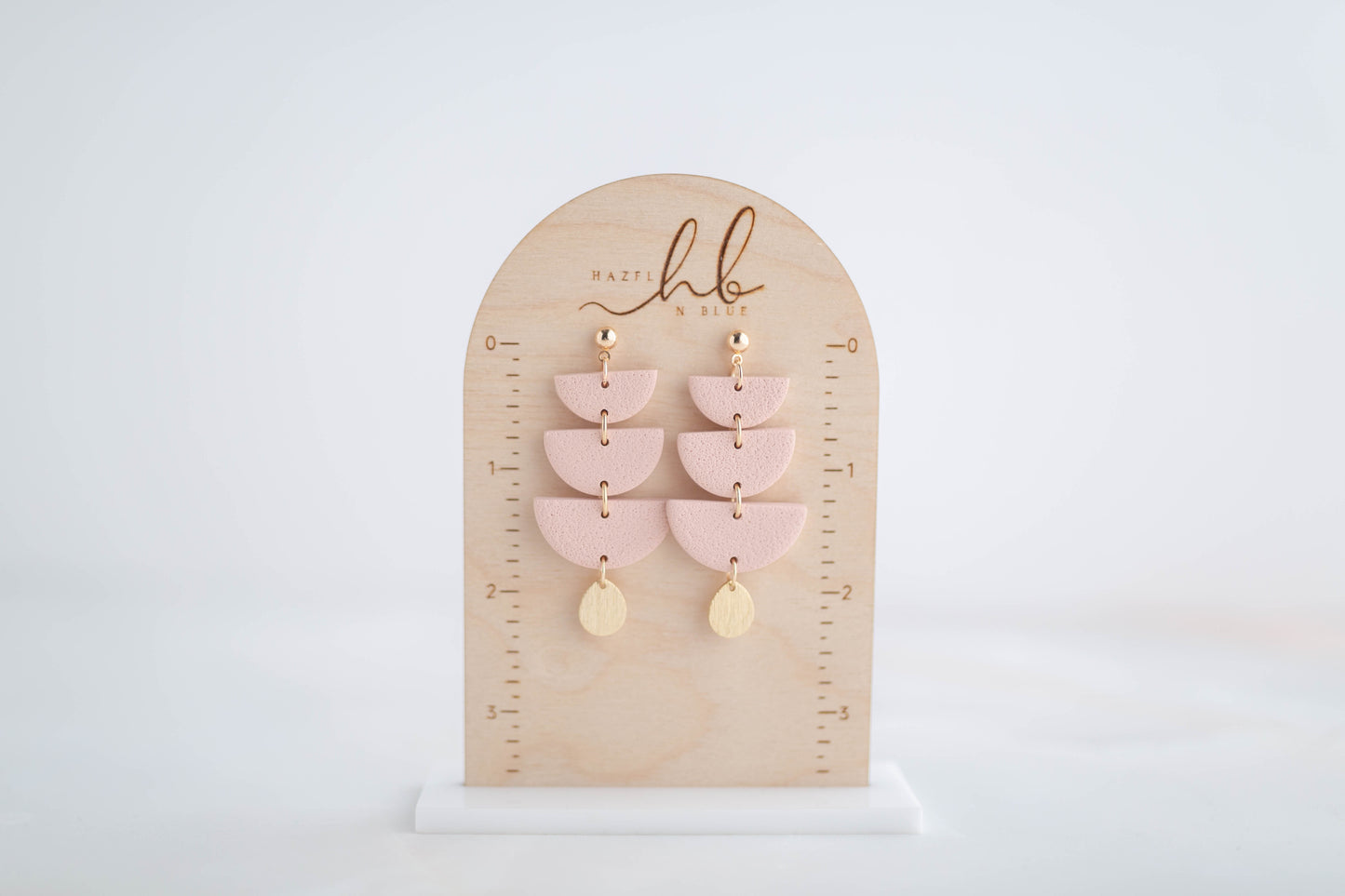 Clay earring | Tiered Dangles | Garden Collection