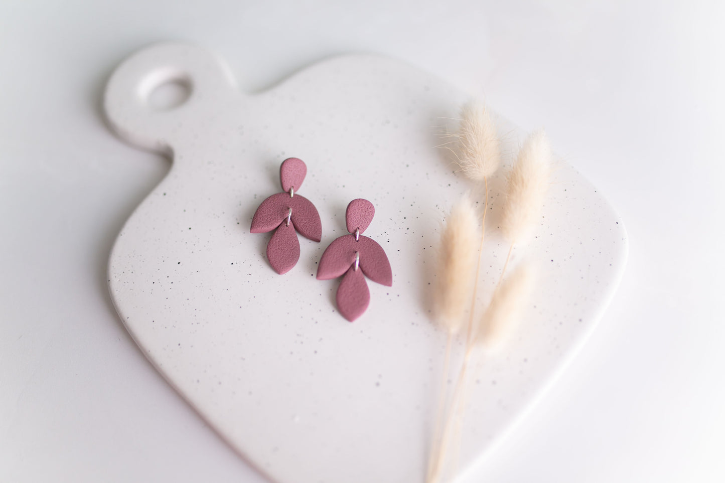 Clay earring | Leaf Dangles | Fall Collection