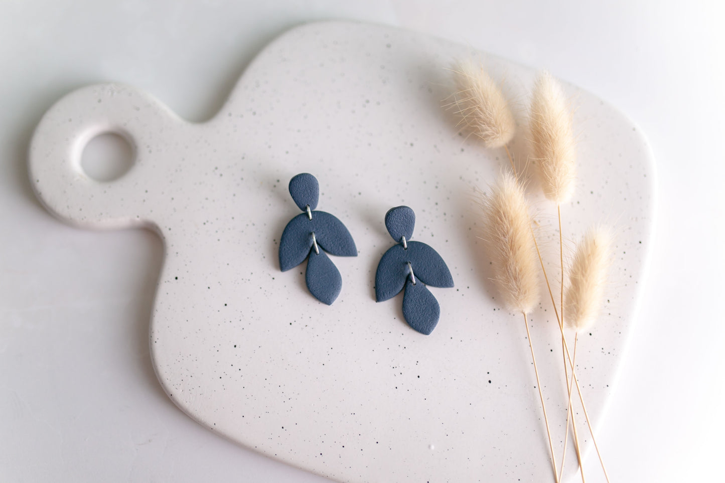 Clay earring | Leaf Dangles | Fall Collection