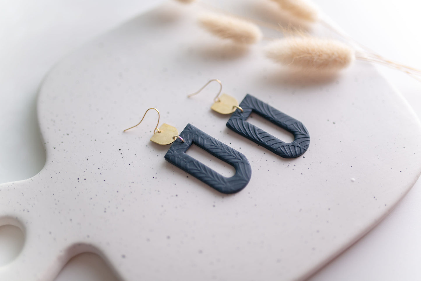 Clay earring | Window Dangles | Fall Collection