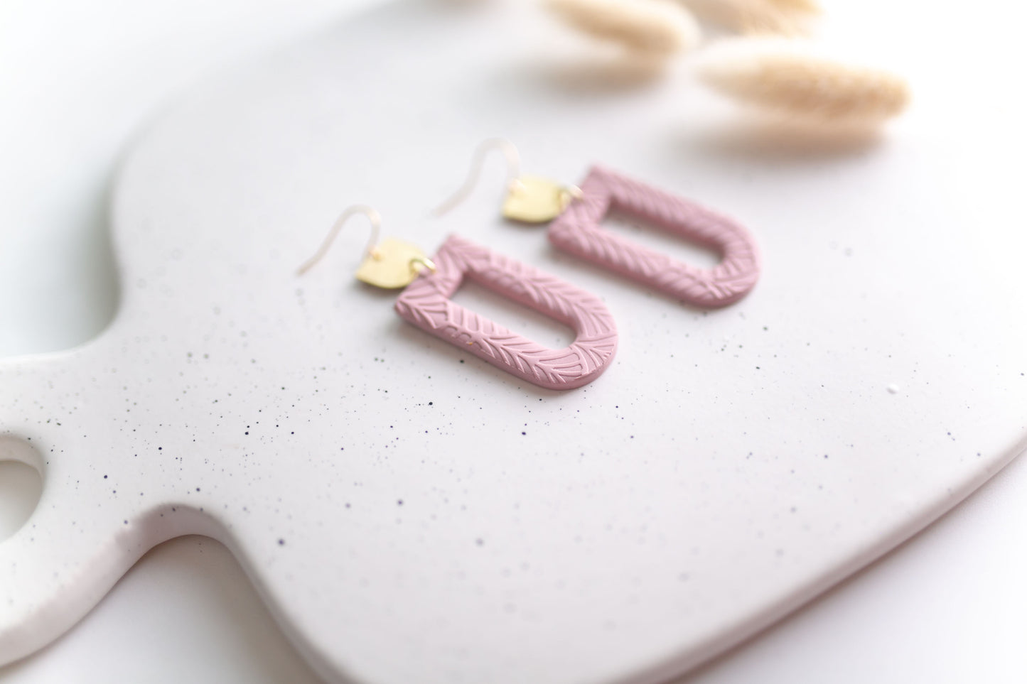 Clay earring | Window Dangles | Fall Collection