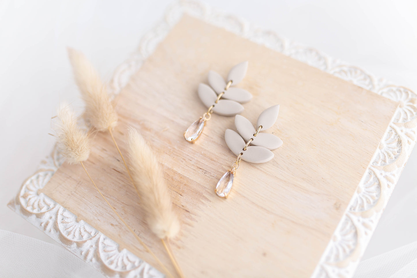 Clay Earrings | Fluer Dangles | Luxe Collection