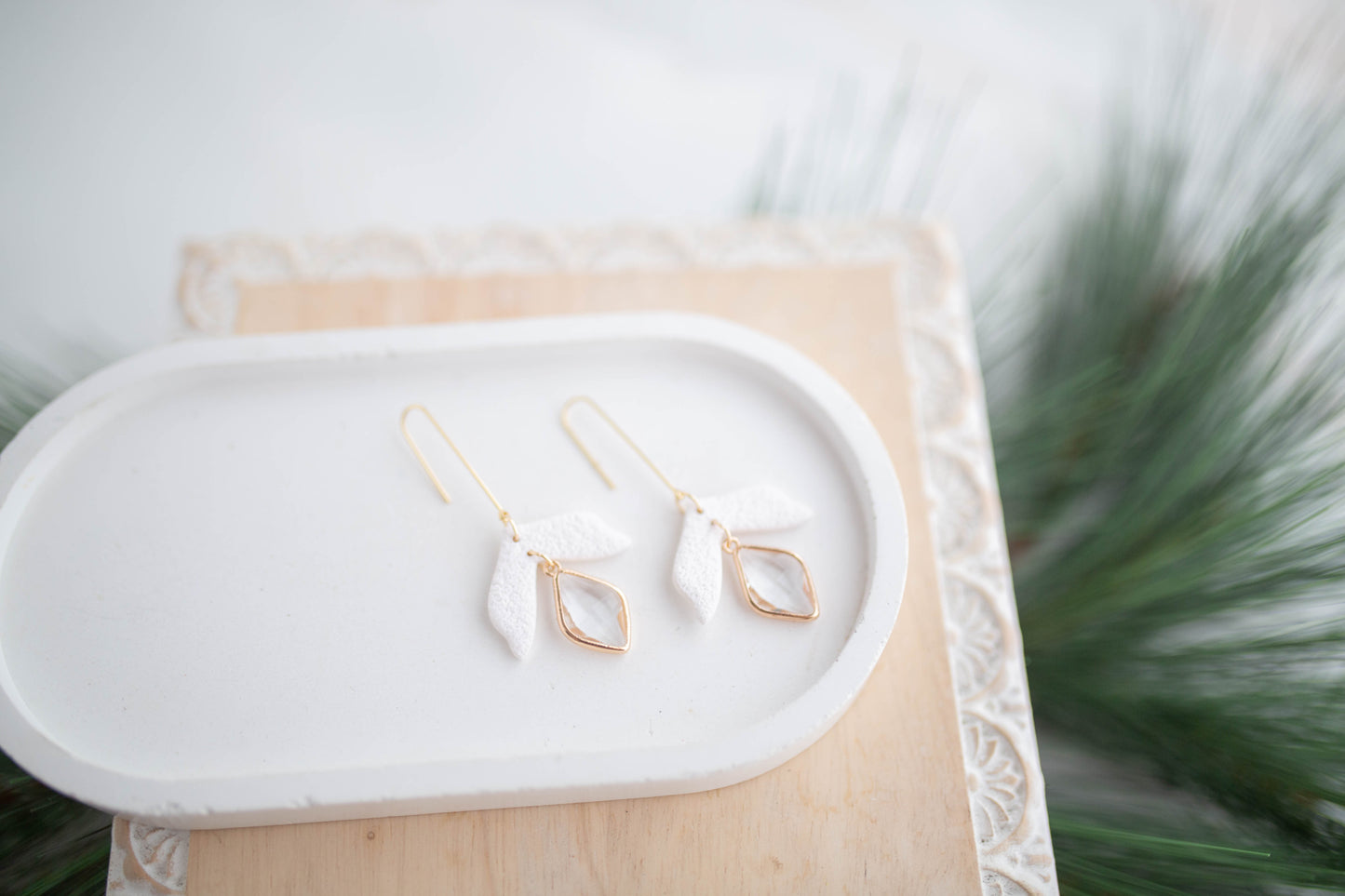Clay Earrings | Joyful Drops | Jingle+Joy Collection
