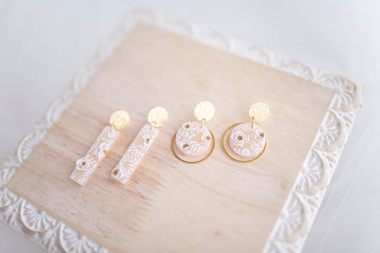 Clay Earrings | Luxe florals | Luxe Collection