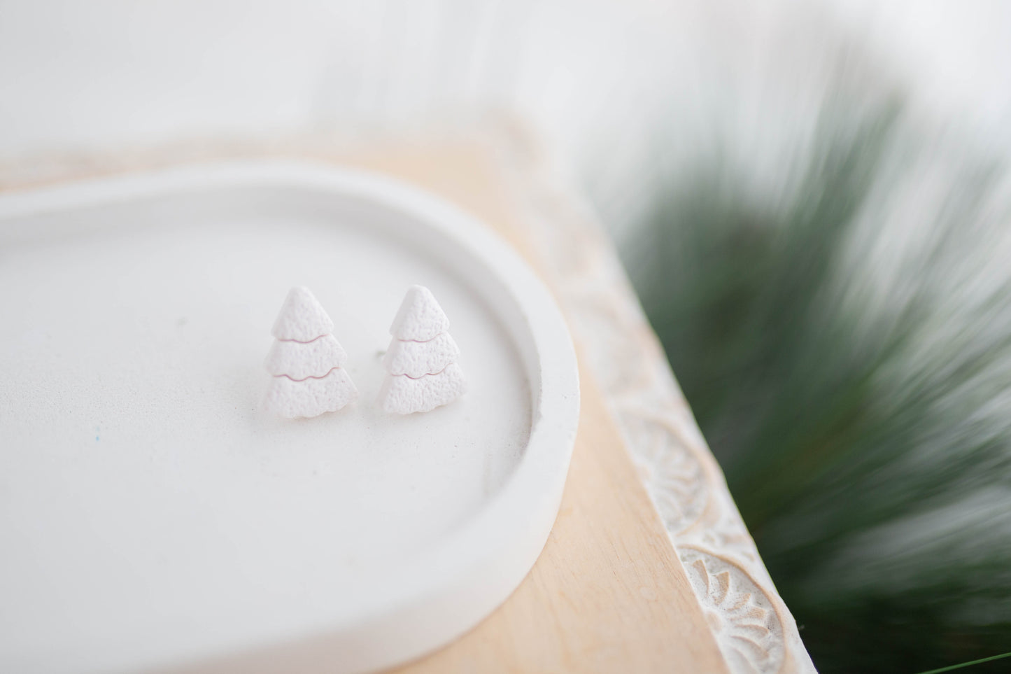Clay Earrings | Festive Christmas Studs | Jingle+Joy Collection