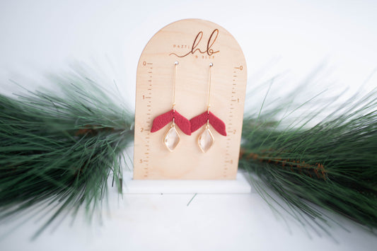 Clay Earrings | Joyful Drops | Jingle+Joy Collection