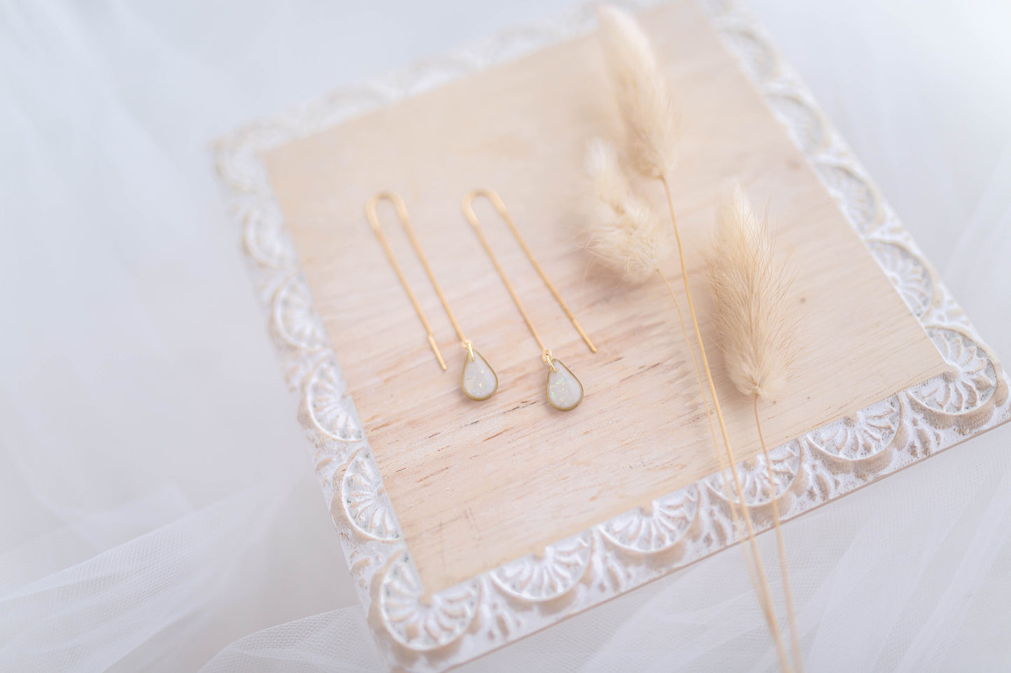 Clay Earrings | Opal Threads | Luxe Collection