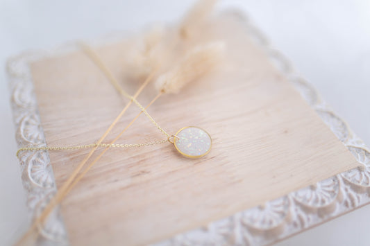 Clay Necklace | Opal Necklace | Luxe Collection