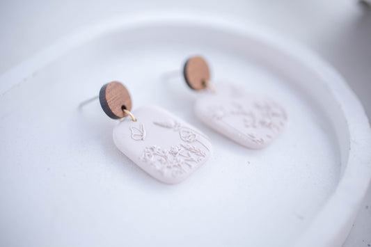 Clay Earrings | Bloom Dangles | In Bloom Collection