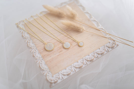 Clay Necklace | Opal Necklace | Luxe Collection