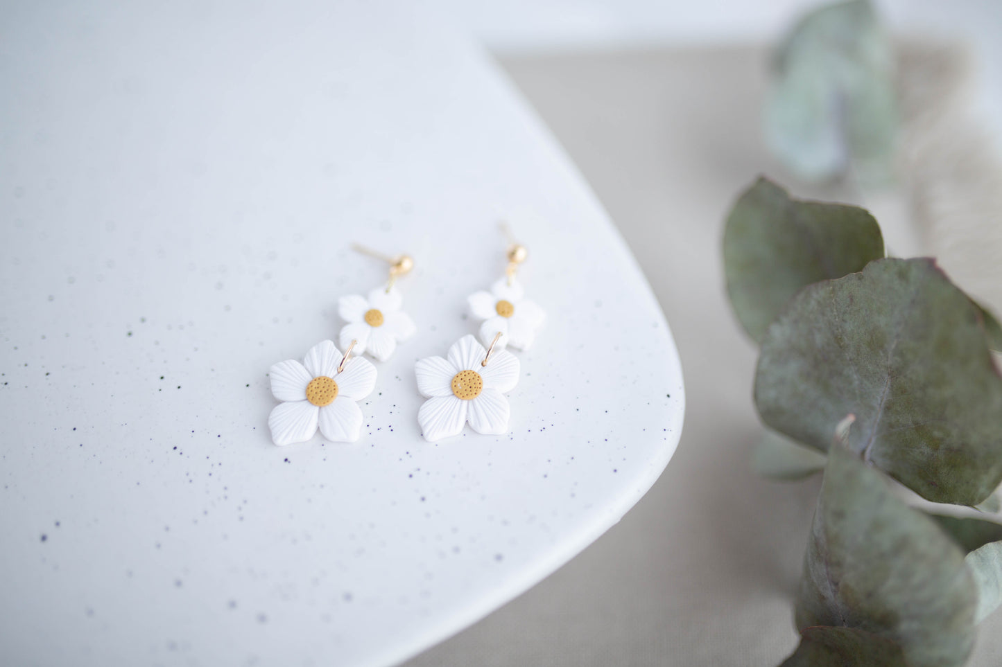 Clay Earrings | Blossoms | Picnic Basket Collection