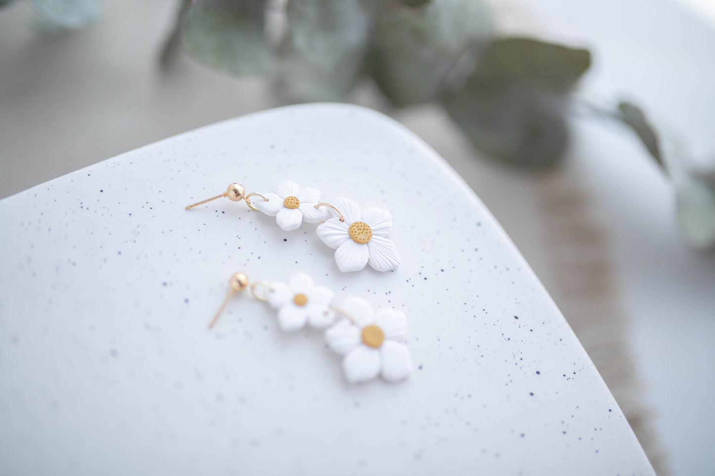 Clay Earrings | Blossoms | Picnic Basket Collection