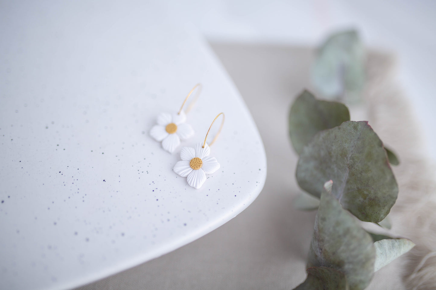 Clay Earrings | Blossoms | Picnic Basket Collection