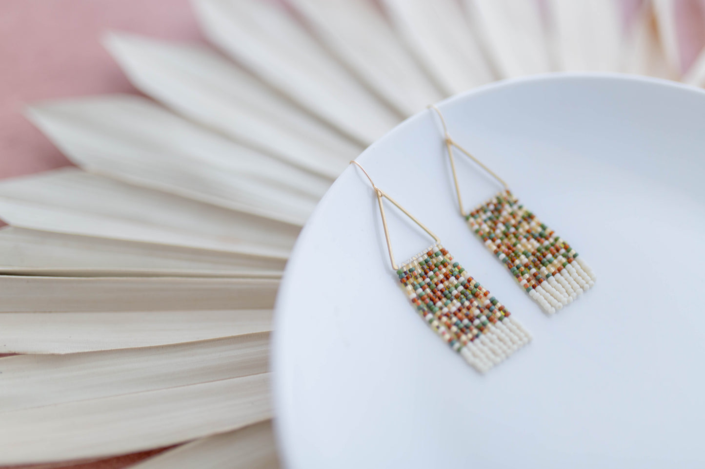 Beaded Earrings | Arizona Fringe | Desert Collection