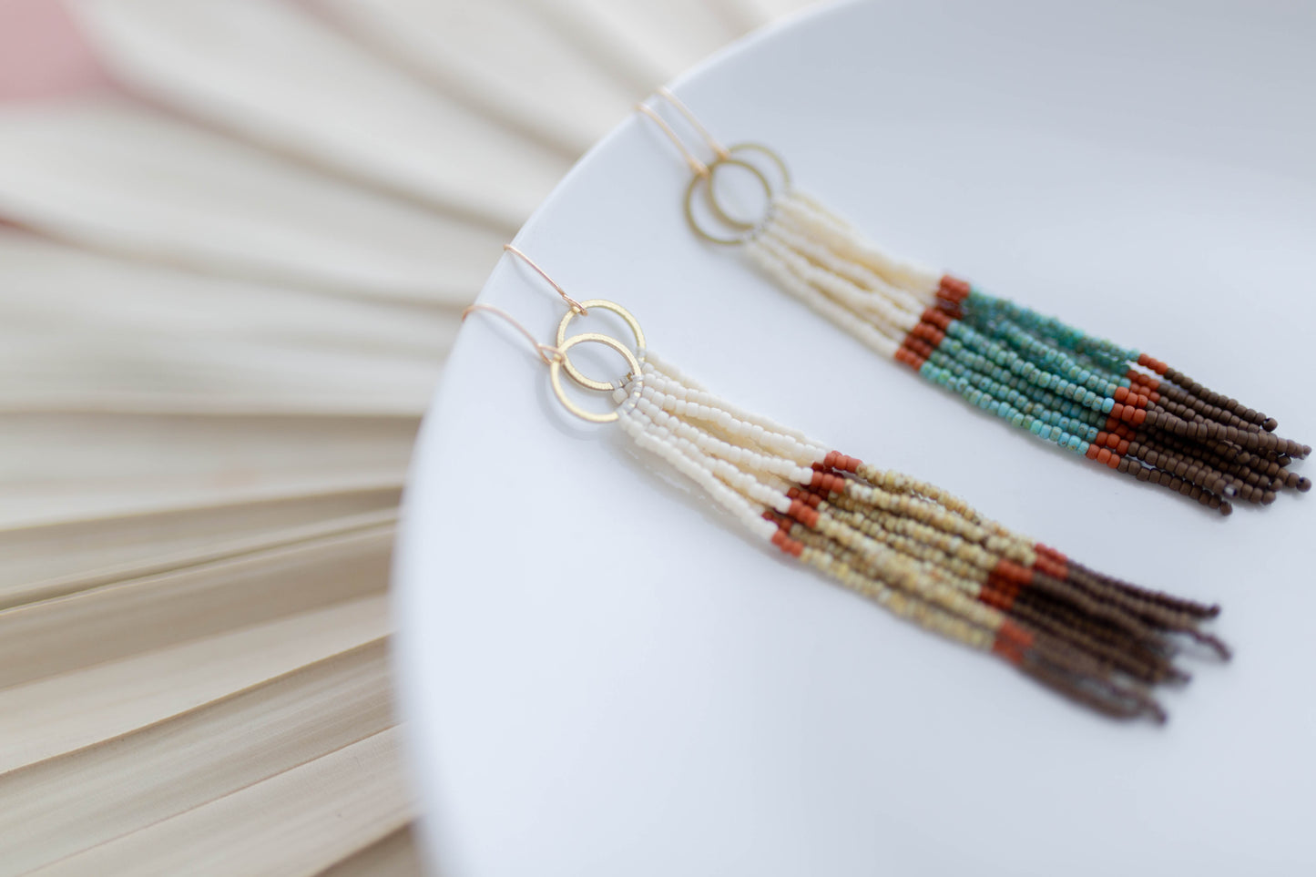 Beaded Earrings | Sonoran Dusters | Desert Collection