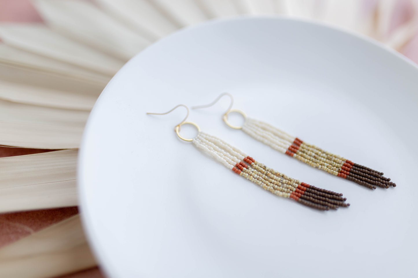 Beaded Earrings | Sonoran Dusters | Desert Collection