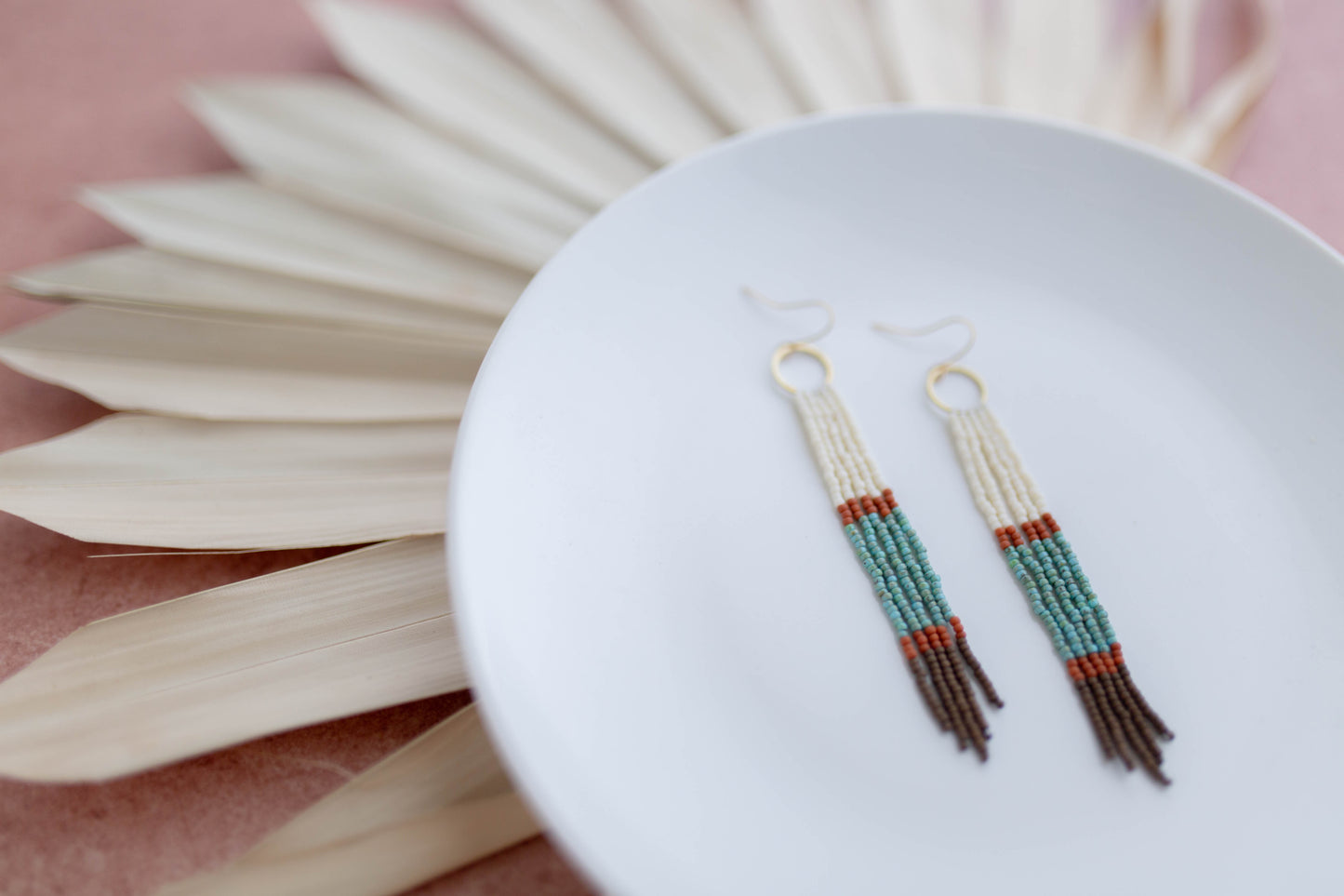Beaded Earrings | Sonoran Dusters | Desert Collection