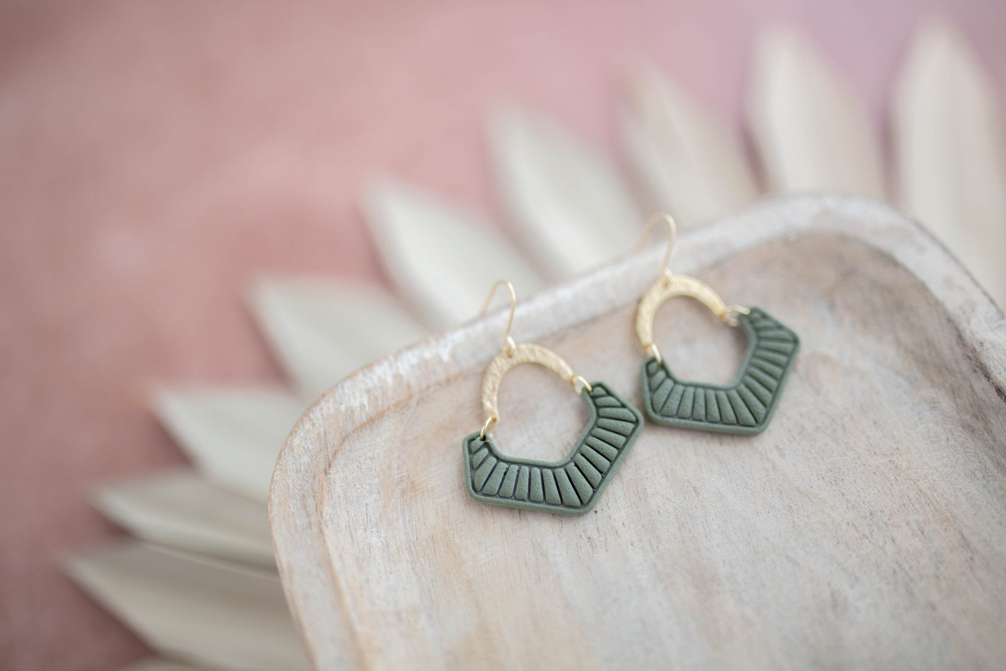 Clay Earrings | Mohave Dangles | Desert Collection