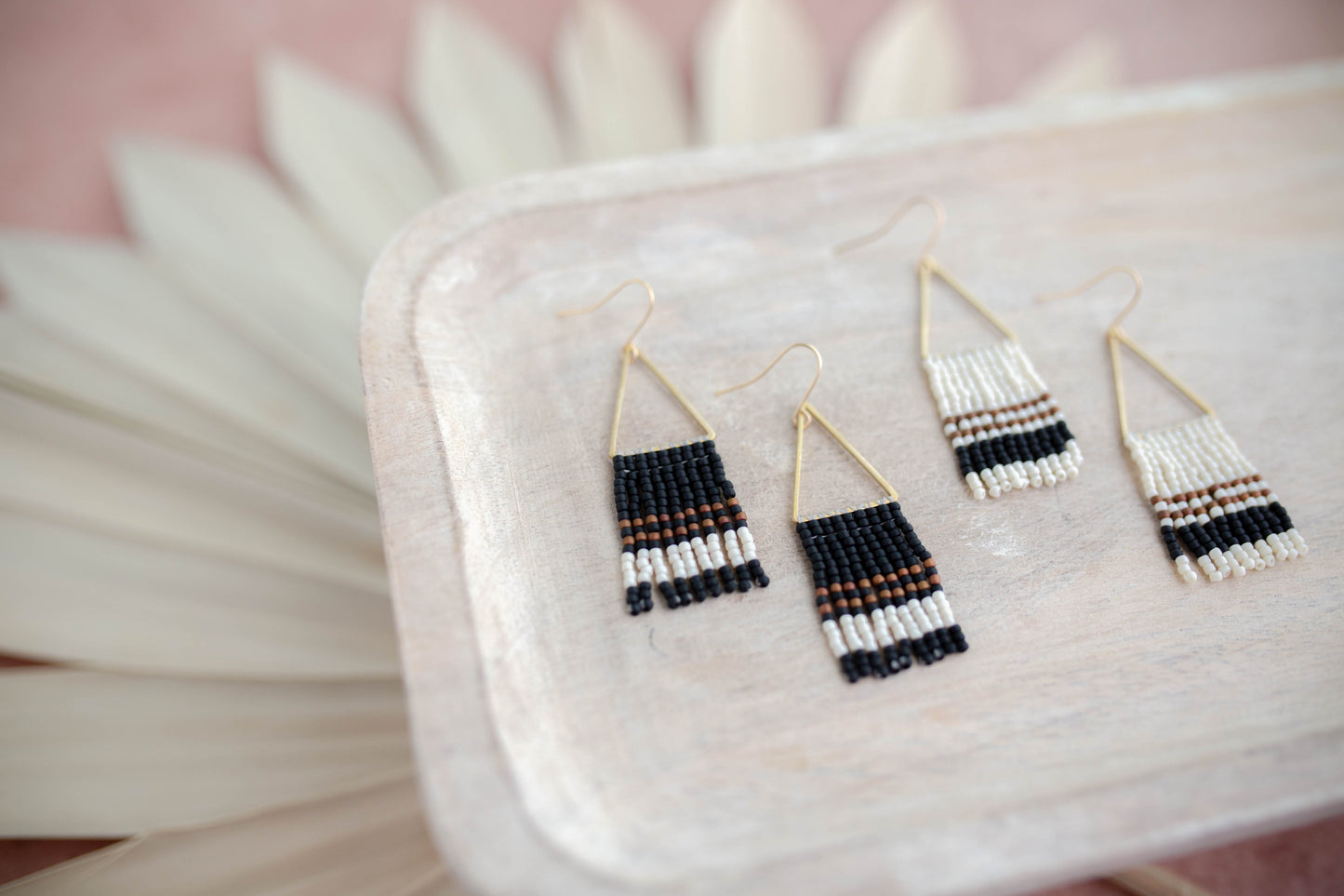 Beaded Earrings | Sedona Fringe | Desert Collection