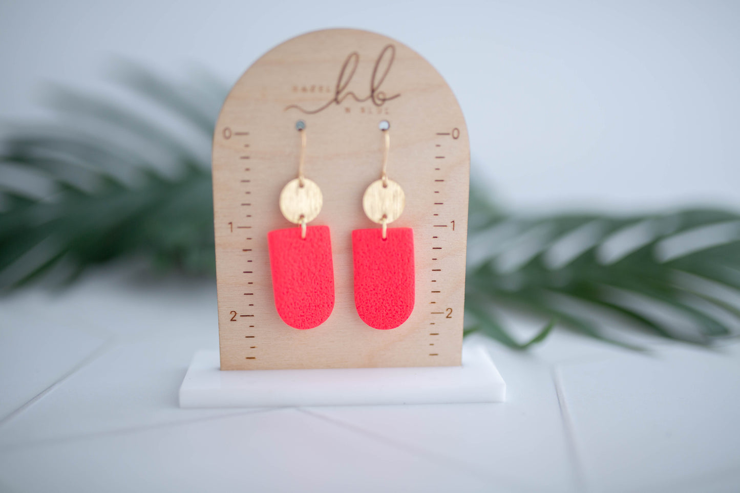 Clay Earrings | Simple Dangles | Neon+Noir Collection