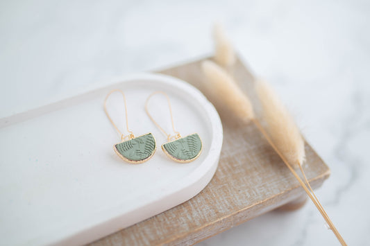Clay Earrings | Botanica Longline Dangles | Botanica Collection