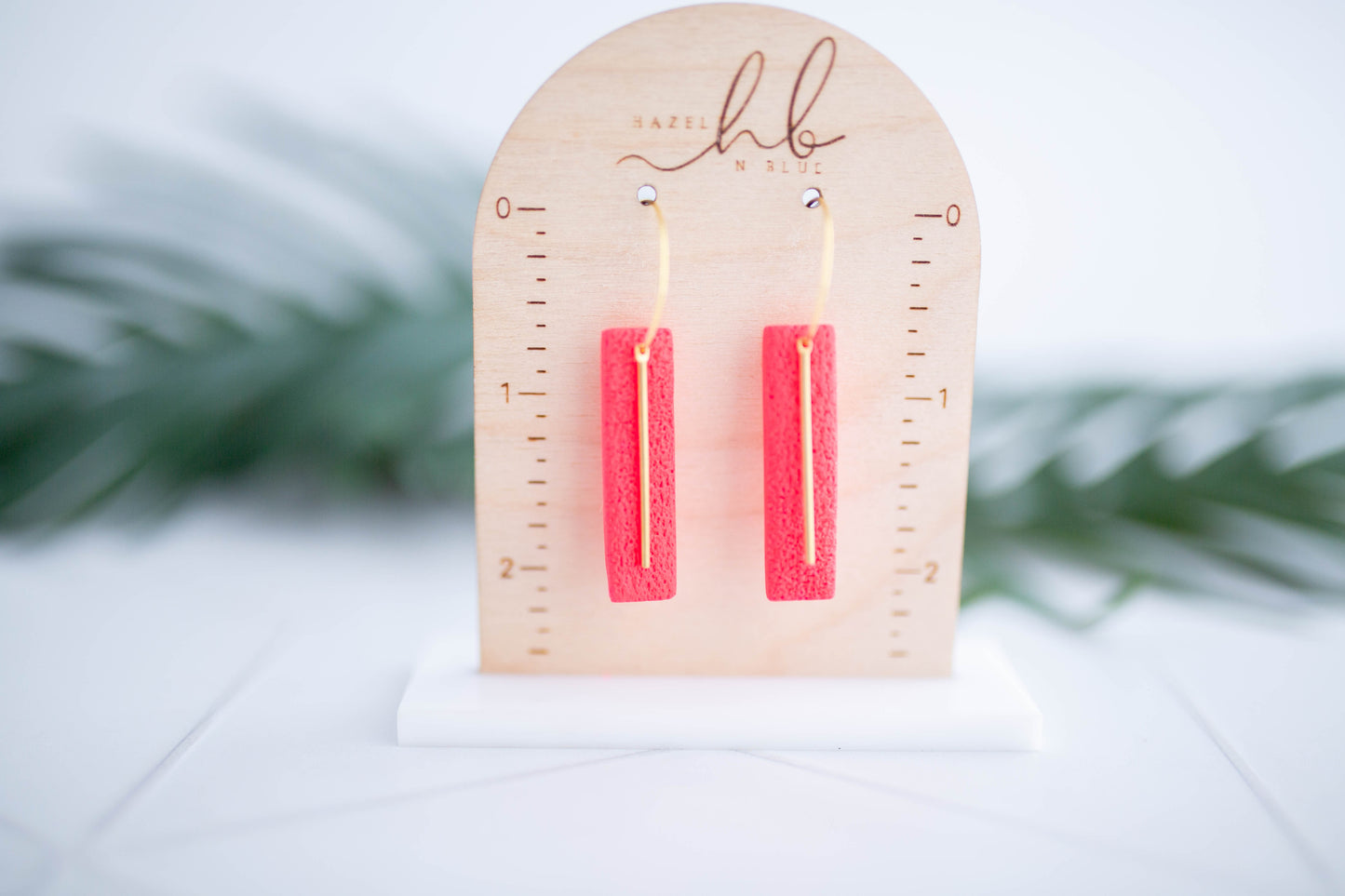 Clay Earrings | Simple Mini Hoops | Neon+Noir Collection