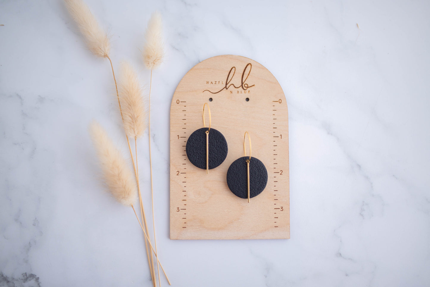 Clay Earrings | Game Day Simple Circle Hoops Mismatch | Civil War Collection